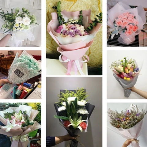 晨霧柔光，花藝美學(xué) 半透明霧面紙的包裝藝術(shù)